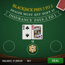 GambleZen - Blackjack Table Game - Classic 21