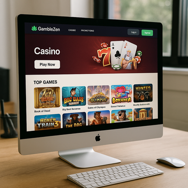 GambleZen - Desktop Platform Interface - Lithuanian Casino